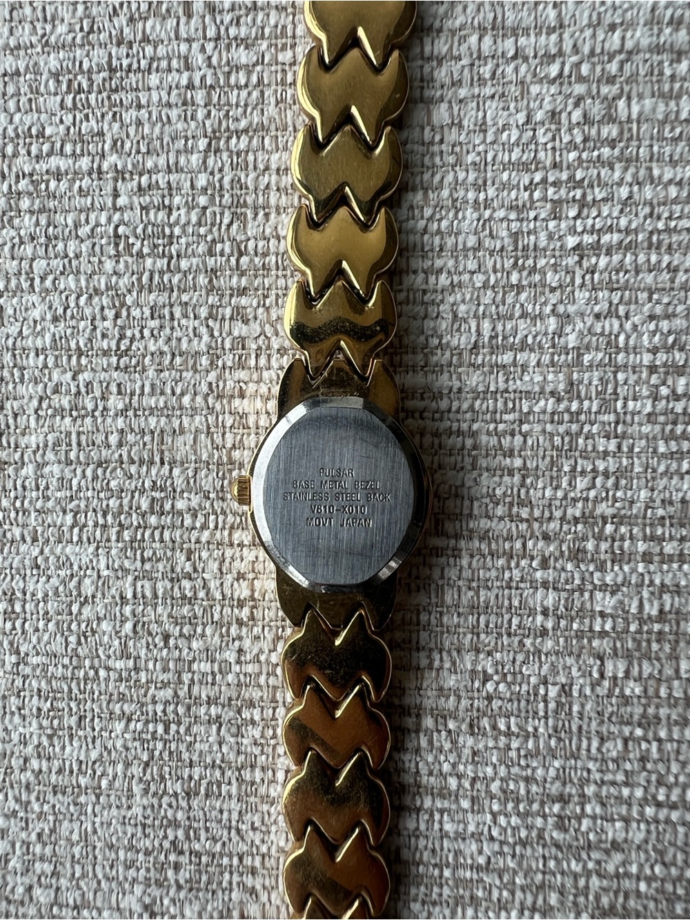 Pulsar Gold-Tone Women's Link Bracelet Watch - Picture 10 of 16